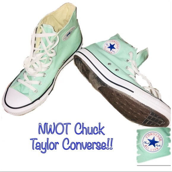 Converse Shoes - ‼️NWOT CHUCK TAYLOR Unisex CONVERSE Mint HighTop‼️